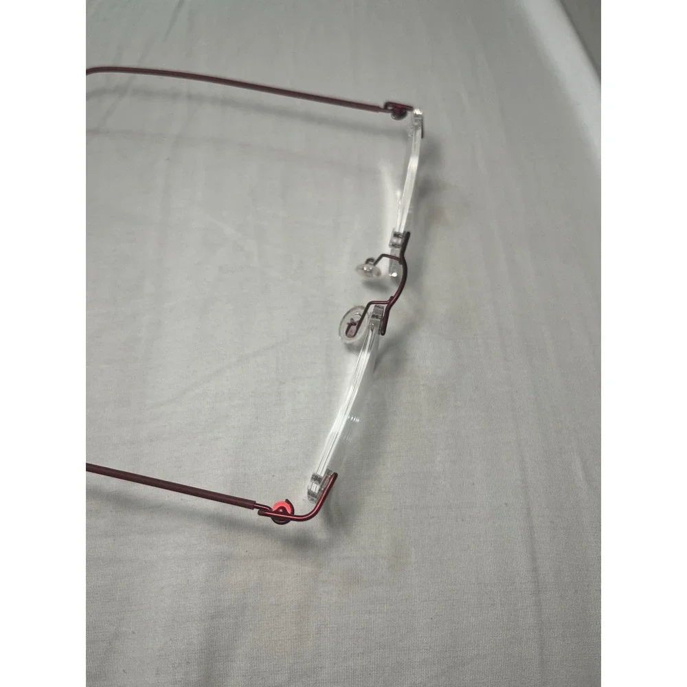 Maui Jim Women's Eyeglasses MJO 2006-35M Red Rimless Frame Japan 49[]16 150